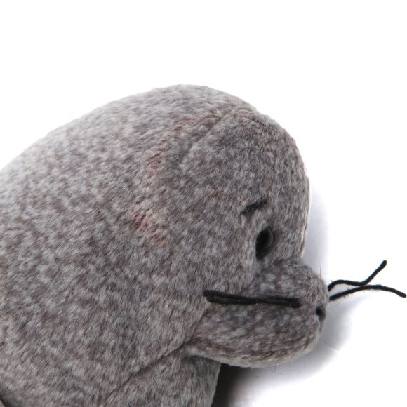 Vintage SLIPPERY 1999 TY Beanie Baby Seal Grey Collectable Stuffy - Picture 6 of 8